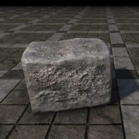 Грубый блок (каменный брусок)