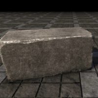Грубый блок (тёмный камень)