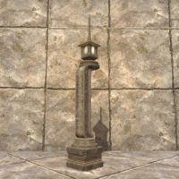 Эльсвейрский уличный фонарь (каменный, инкрустированный)