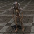 Манекен-скелет (крепкий, аргонианский)