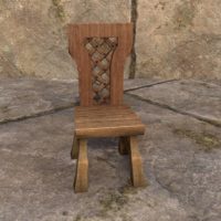 Нордский стул (решётчатый орнамент)