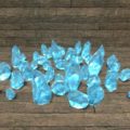 Фрагменты голубого кристалла