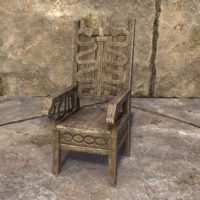 Краглорнский стул (украшенный змеями)
