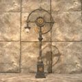 Лейавинский столб с фонарём (украшенный)