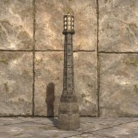 Редгардский фонарный столб (каменный)