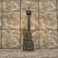 Столб с фонарём дома Индорил (каменный)
