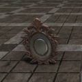 Алинорское настенное зеркало (с растительным узором)
