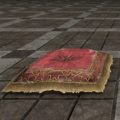 Диванная подушка (выцветшая, красная)