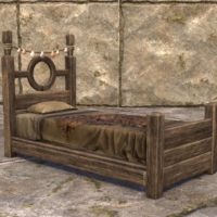 Кровать друидов (деревянная, односпальная)