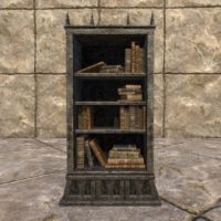 Книжный шкаф из Апокрифа (высокий, мраморный, заполненный)