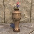 Некромская ваза (изысканная, округлая, с цветами)