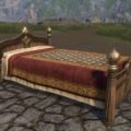 Редгардская кровать (двуспальная, решётчатая)