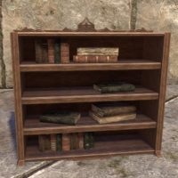 Вампирский книжный шкаф (низкий, заполненный)