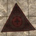 Вампирский коврик (с эмблемой, треугольный)